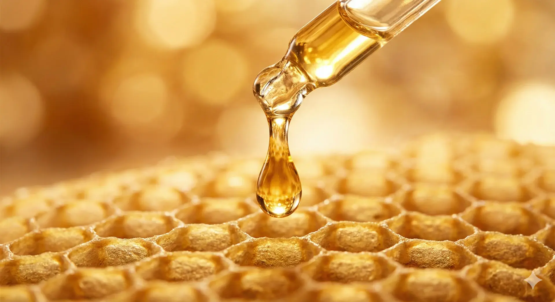 蜂蜜保養 敏弱肌 蜂膠安瓶 蜂膠 蜂蜜 保養 精華液 Honey Propolis Skincare Serum Liquid Gold Texture Gemini