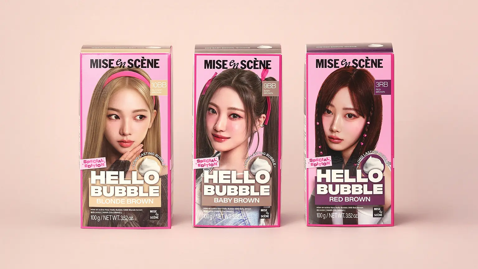 Hello Bubble 魅尚萱泡泡染 焦糖色系列