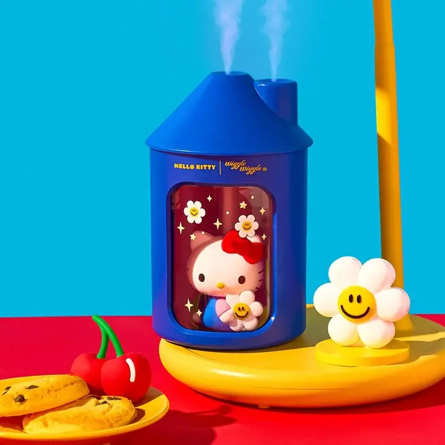 Hello Kitty 聯名wiggle Wiggle：hello Kitty 屋型加濕器2