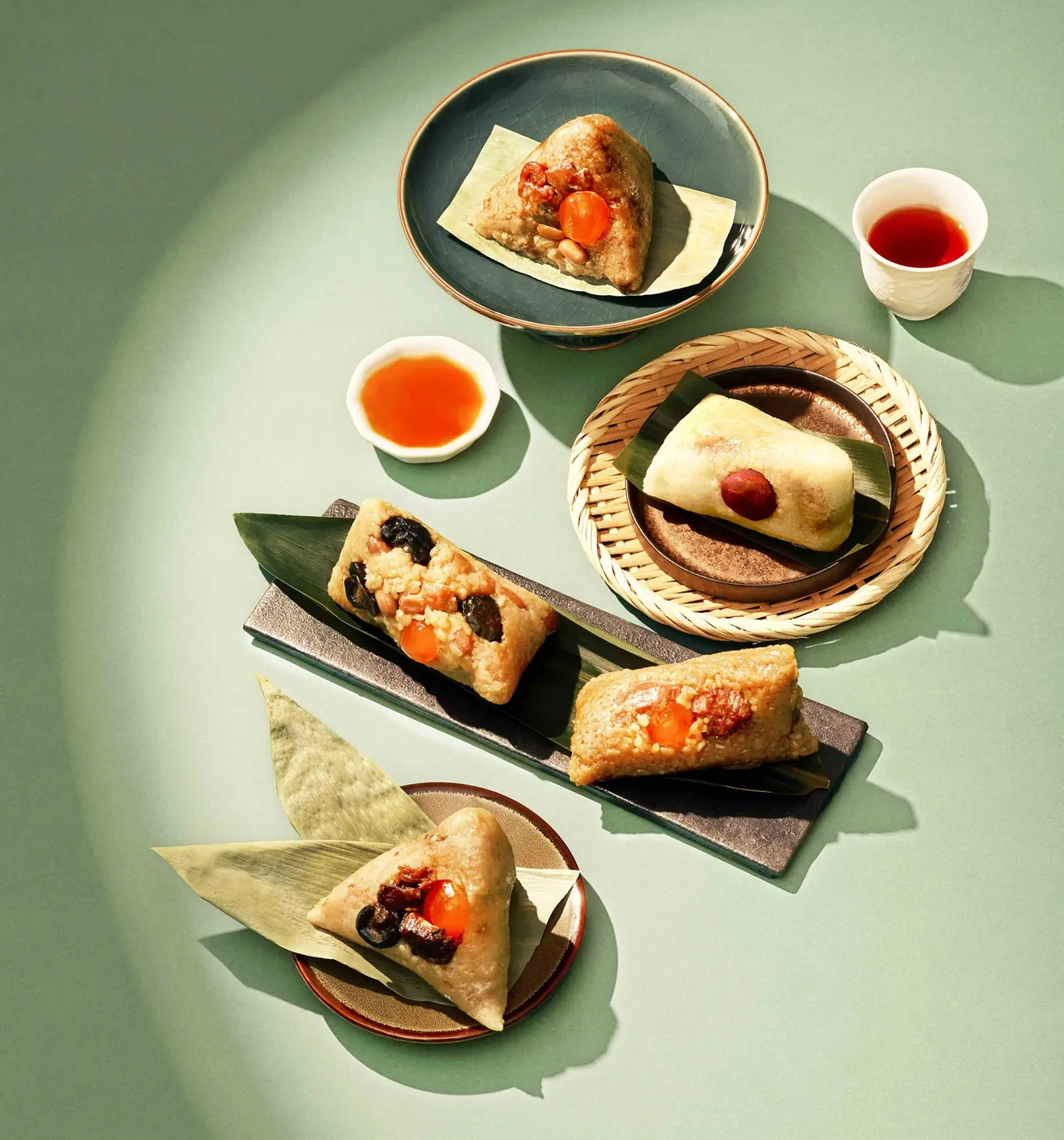 粽子怎麼吃 新光三越在地名店推薦粽禮 推薦價990元(獨家/全台限量1000組)