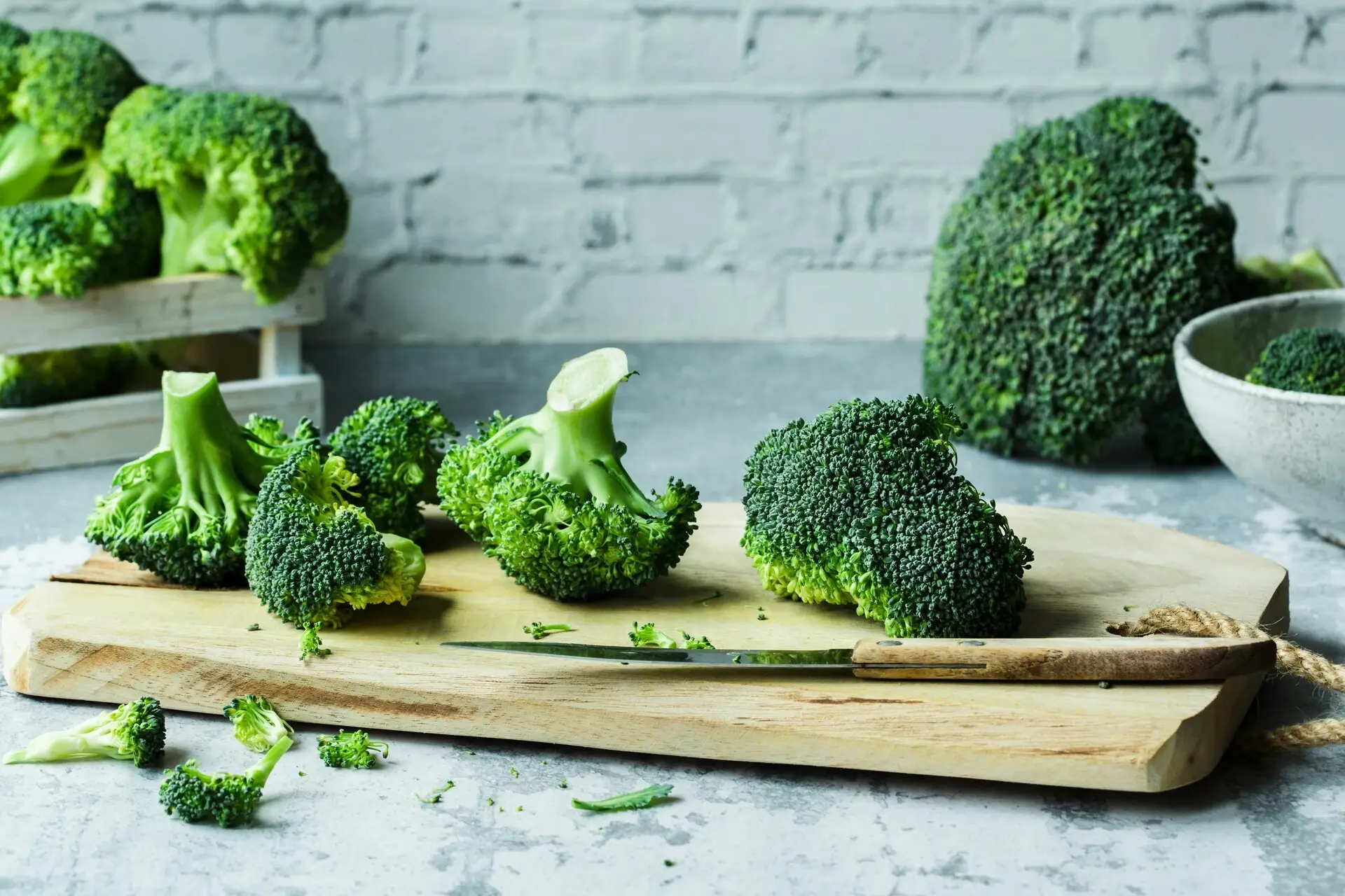 美白牙齒推薦食物：青花菜／花椰菜brocoli