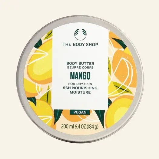 芒果籽脂身體乳推薦:the Body Shop芒果身體滋養霜
