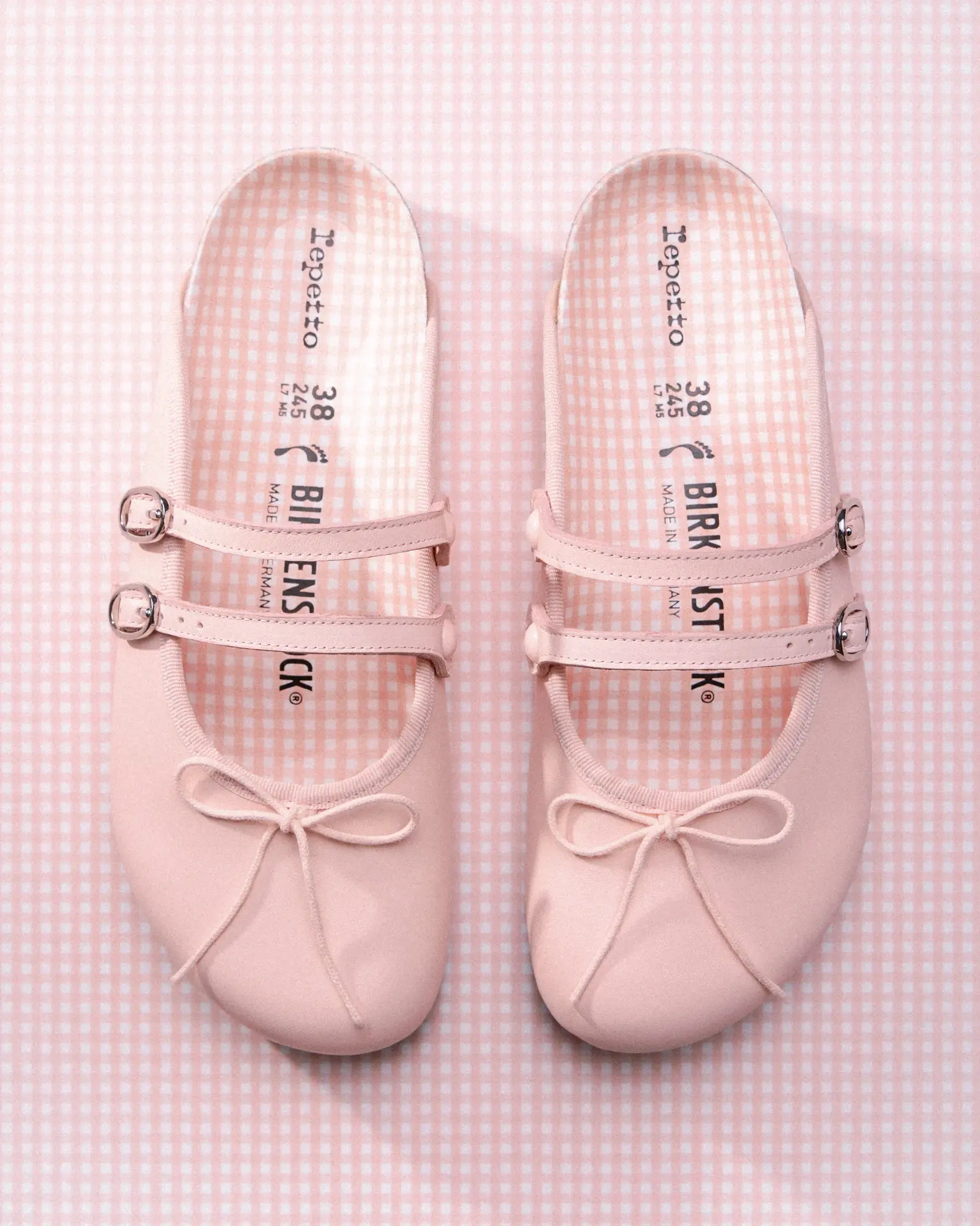 Birkenstock × Repetto 聯名 Scala Icon Pink