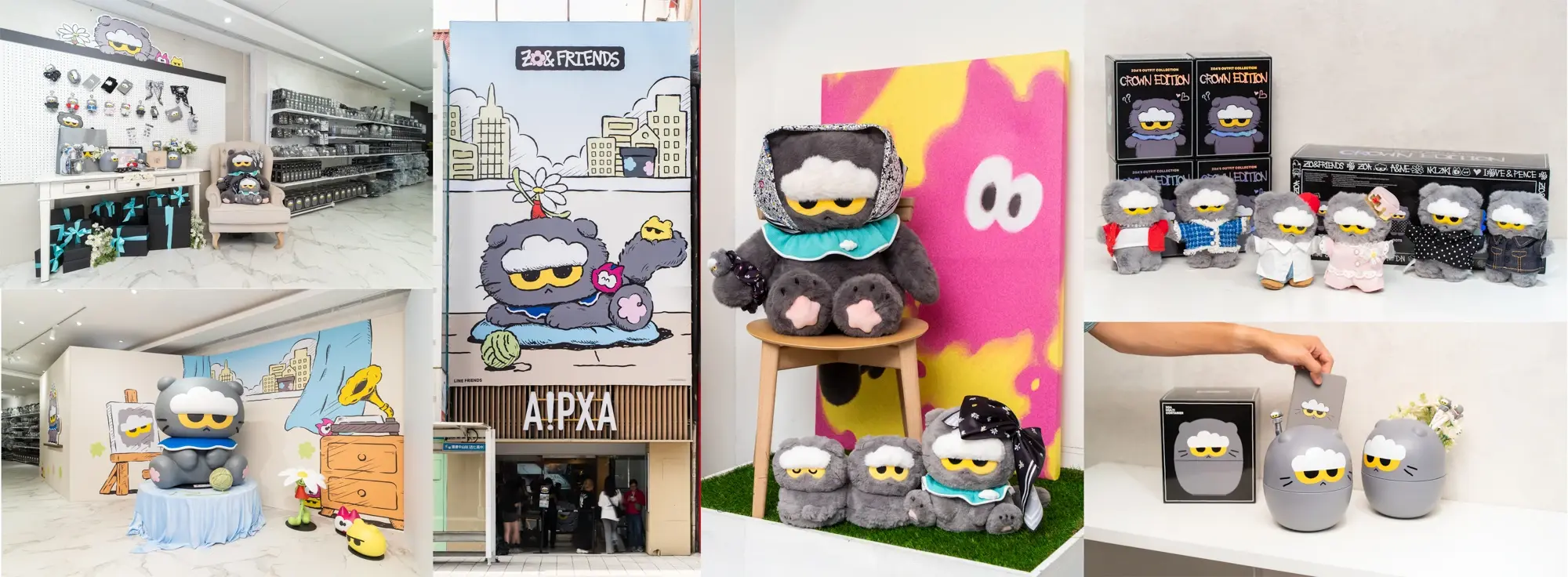 Zoa快閃店 Zofriends 最新快閃店「ordinary Day Pop Up」活動現場