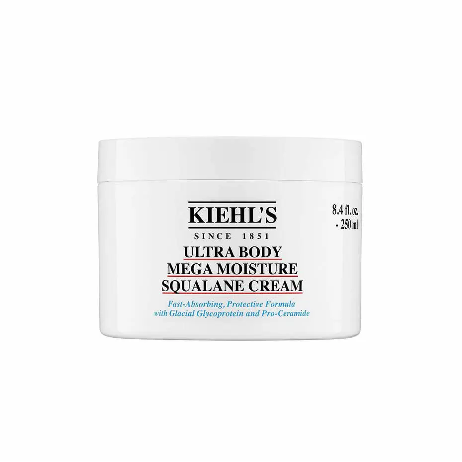 秋冬身體乳霜推薦：kiehls契爾氏 冰河醣蛋白身體修護嫩膚霜